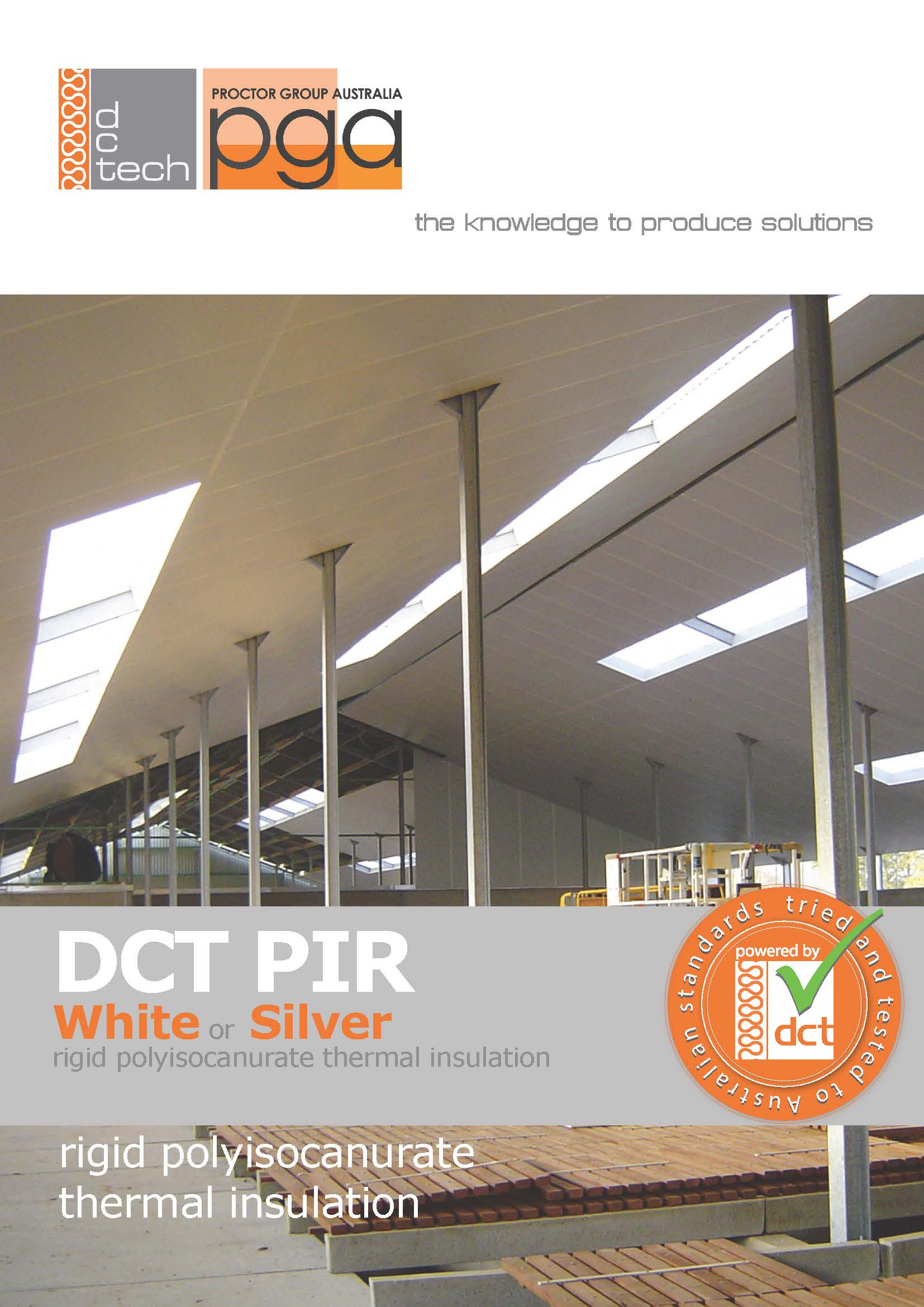 DCT PIR White & Silver